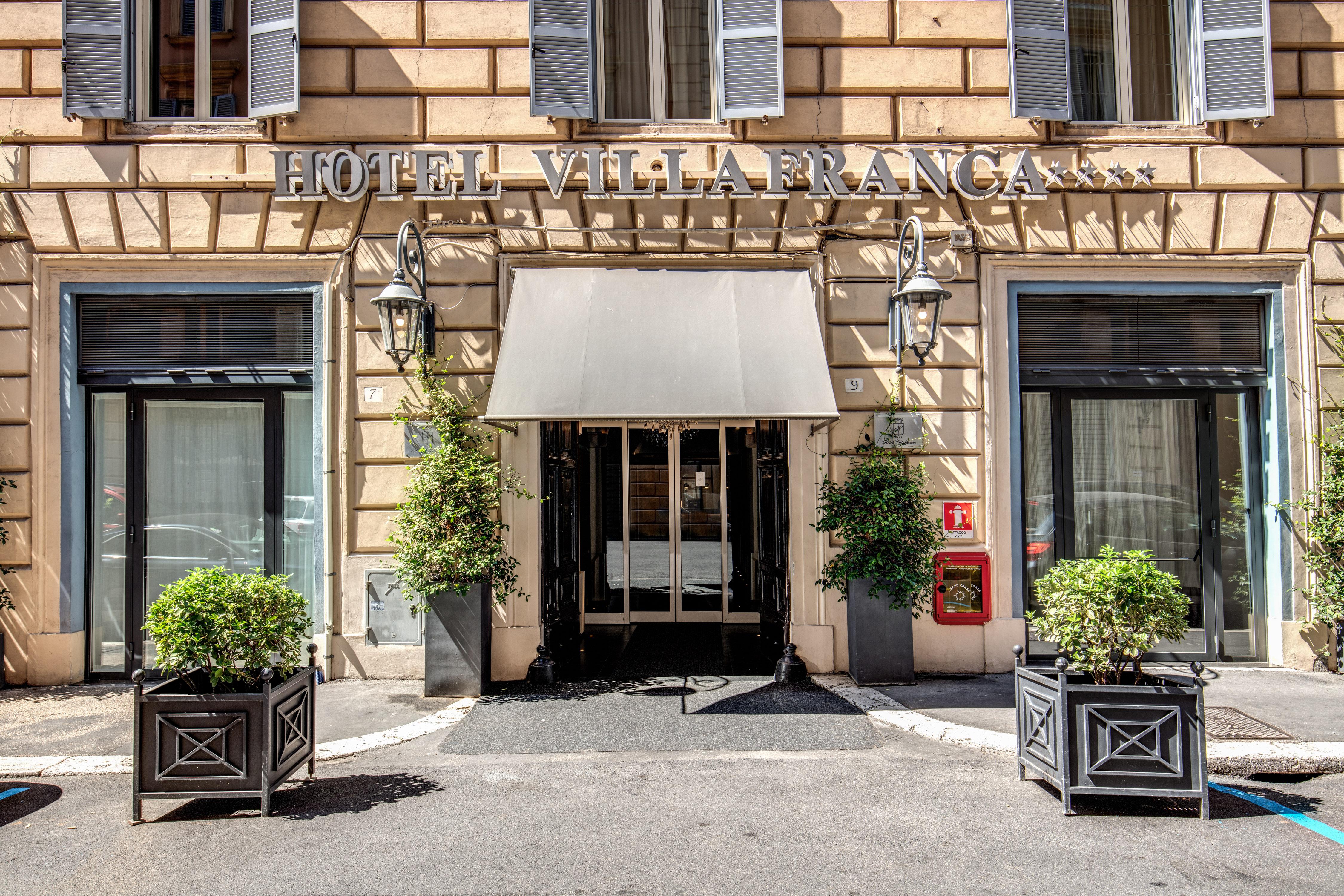 Hotel Villafranca Roma Exterior foto