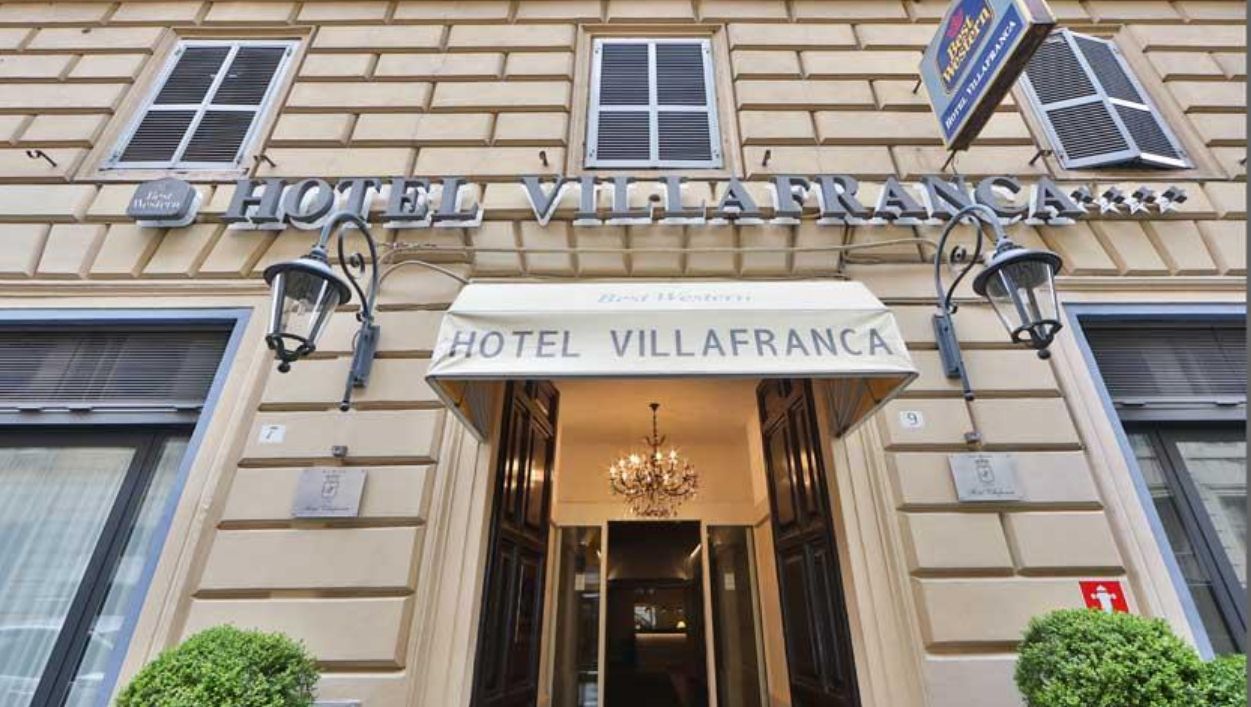 Hotel Villafranca Roma Exterior foto