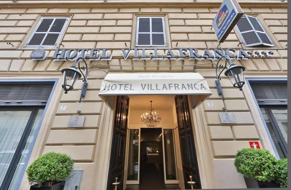 Hotel Villafranca Roma Exterior foto